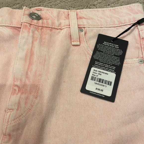 Hudson Jeans The Viper Skirt in pink - Picture 3 of 3